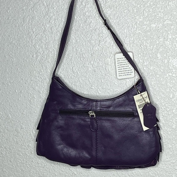 Coldwater Creek Purple Shoulder Bag - Picture 5 of 10